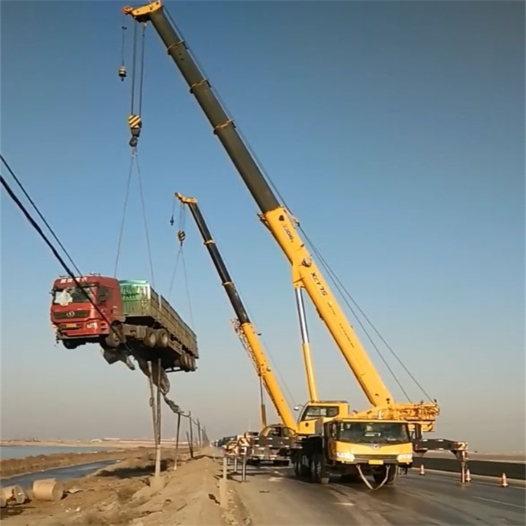 西陵吊车怎么吊货车